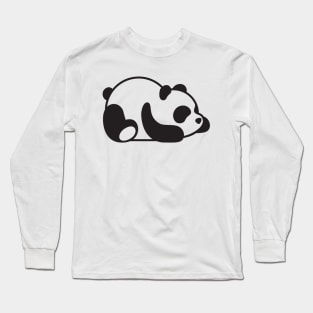 Panda - Cute Panda Long Sleeve T-Shirt